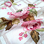 Decorative fabric CASTLE ROSE GRID