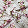 Decorative fabric CASTLE ROSE GRID