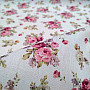 Cotton fabric WARWICK SMALL ROSE