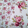 Cotton fabric WARWICK SMALL ROSE