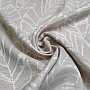 Decorative fabric MALVIA leaves beige