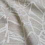 Decorative fabric MALVIA leaves beige