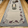 Tapestry tablecloth and shawl LAVENDER LACE