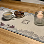 Tapestry tablecloth and shawl LAVENDER LACE