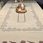 Tapestry tablecloth and shawl LAVENDER LACE