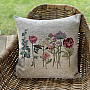 Tapestry cushion cover FLORES TIME