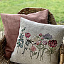 Tapestry cushion cover FLORES TIME