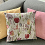 Tapestry cushion cover TULIP SPRING