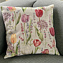 Tapestry cushion cover TULIP SPRING