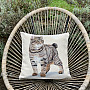 KITTEN tapestry cushion cover