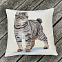 KITTEN tapestry cushion cover