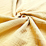 Cotton fabric GAUZE MUSTARD