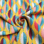 Decorative fabric FEATHER VIGO MUSTARD