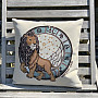 Tapestry cushion cover LION
