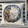 Tapestry cushion cover AQUARIUS