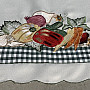 Embroidered tablecloth VEGETABLES