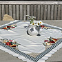 Embroidered tablecloth VEGETABLES