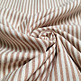 Decorative fabric RAYTIS NOISETTE ST. BROWN