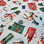 Decorative fabric MR SNOWMAN