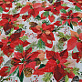 Decorative fabric CHRISTMAS STAR MIX