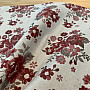 Table cloth and shawl TOSCANA VALERY FLOWER BORDO