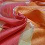 Organza STRIPES OF FIRE