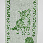 Children's towel CAT - mix of colors