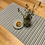 Tablecloth and scarf TOSCANA VALERY MULTI STRIPE blue