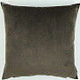 Velvet decorative fabric RIVIERA TM. BROWN