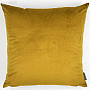 Velvet decorative fabric RIVIERA MUSTARD