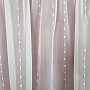 READY white voile curtain with stripes 320 x 116
