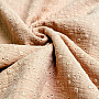Embroidered muslin CAMEL
