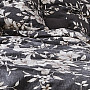 Luxury flannel bedding IRISETTE KOALA gray flowers