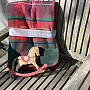 Blanket CHECKERED GREEN RED
