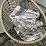 Blanket CHECK LIGHT PINK GREY