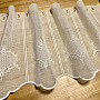 Luxury embroidered curtain GERSTER SRDÍČKO 11807/050 cream