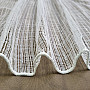 Jacquard curtain 1600 white