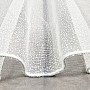 Jacquard curtain B3402 white