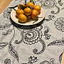 AGENDA embroidered scarf