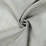 NATURE Gerster curtain EMBROIDERED LEAVES LIGHT GREY