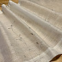 NATURE Gerster ready-made curtain EMBROIDERED Twigs GRAY