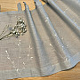 NATURE Gerster ready-made curtain EMBROIDERED Twigs WHITE
