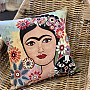 Tapestry cushion cover FRIDA with a cat