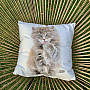 Decorative cushion cover SITTING CAT