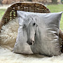 Decorative cushion cover WHITE HORSE