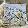 Decorative cushion cover MEADOW BUTTERFLIES