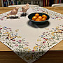 MEADOW BUTTERFLIES tablecloth and scarf