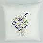 Embroidered pillowcase DAISY BOUQUET