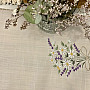 Embroidered tablecloth and shawl BOUQUET OF DAISY