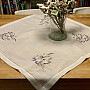 Embroidered tablecloth and shawl BOUQUET OF DAISY